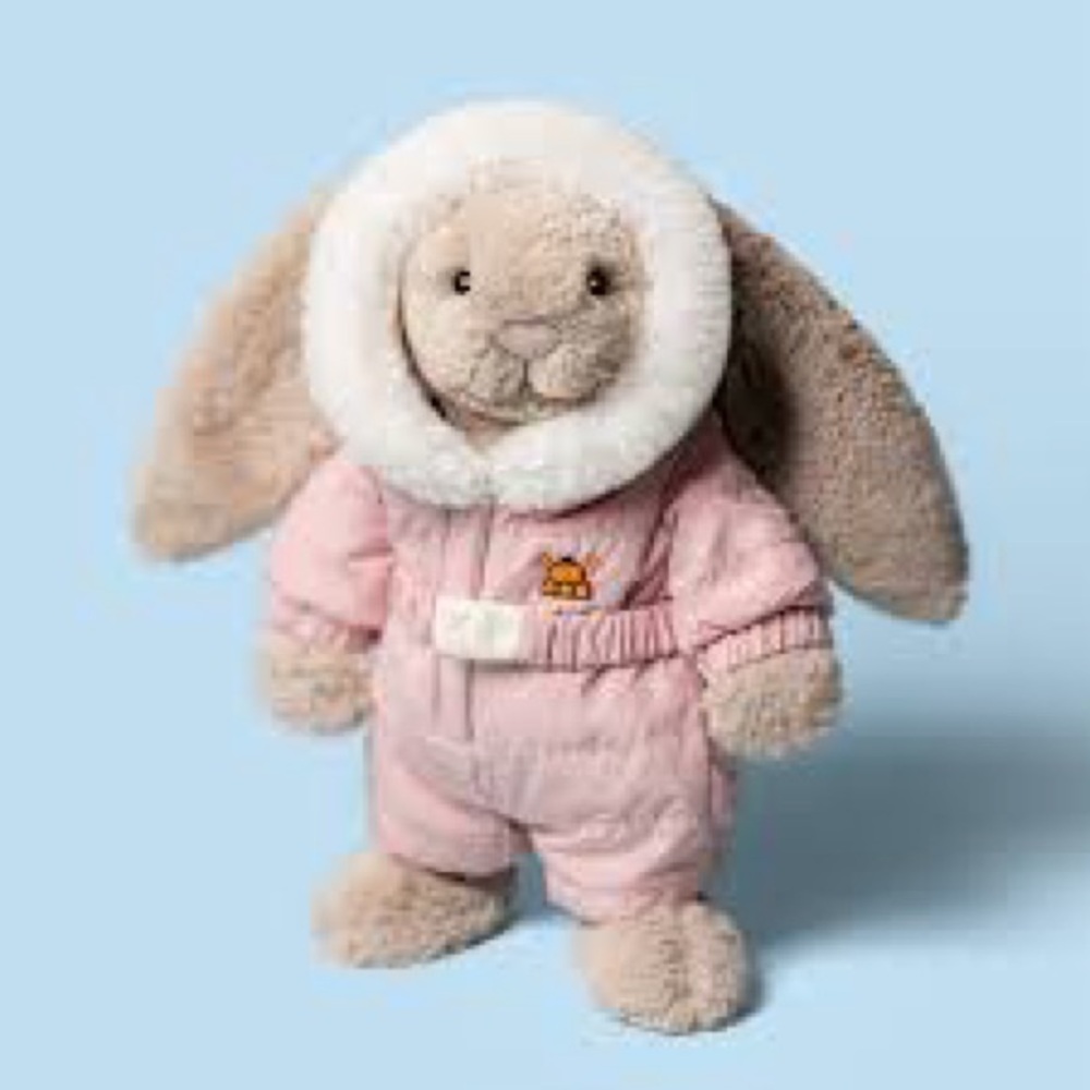 🎿🐰 Jellycat Bashful Bunny 'Snow Suit'